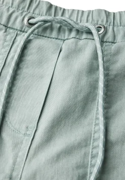 Broek met gewassen look