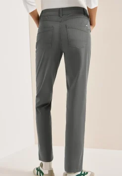 Broek met gewassen look