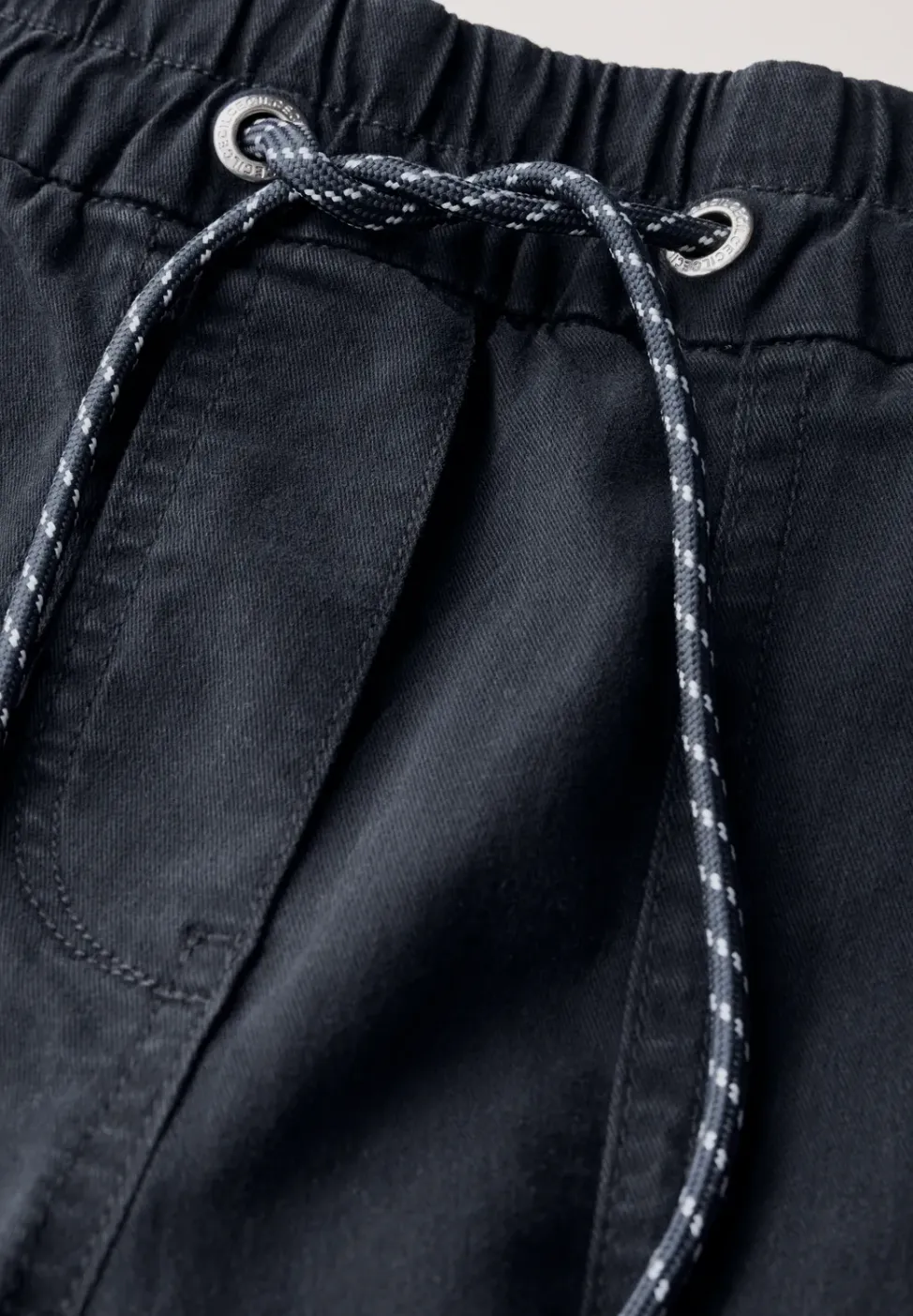 Broek met gewassen look