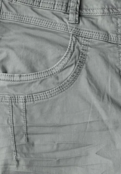 Broek met gewassen look