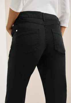 Broek met gewassen look