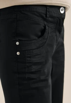 Broek met gewassen look