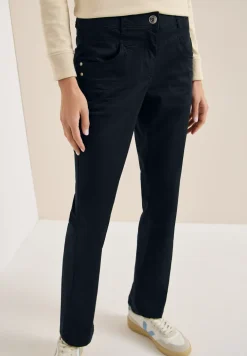 Broek met gewassen look