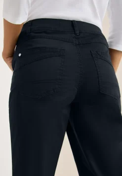 Broek met gewassen look
