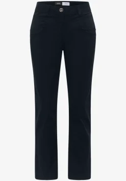 Broek met gewassen look