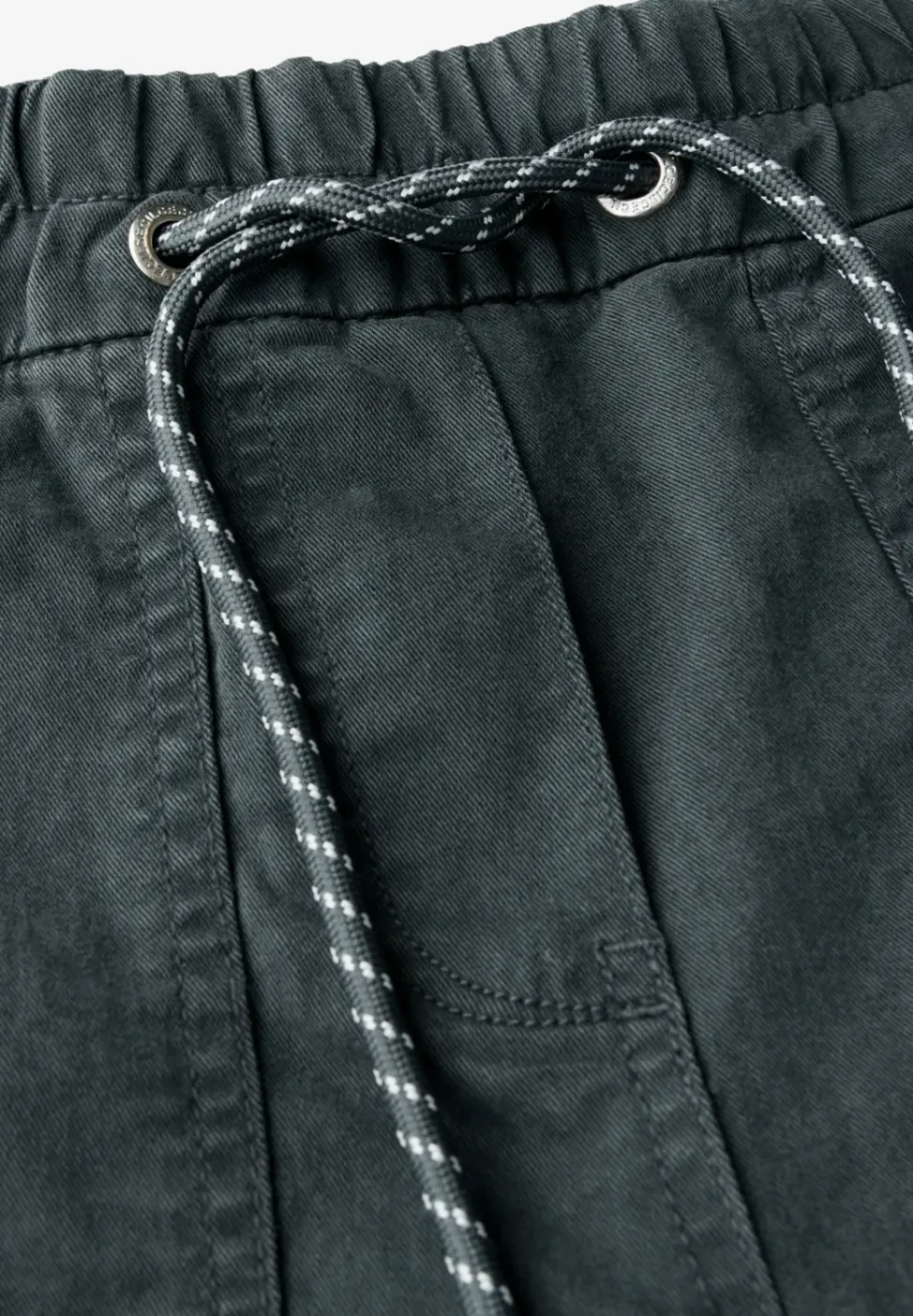 Broek met gewassen look