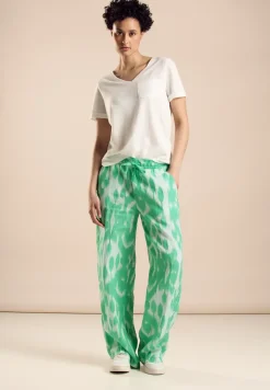 Broek met hoge taille