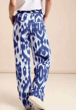 Broek met hoge taille