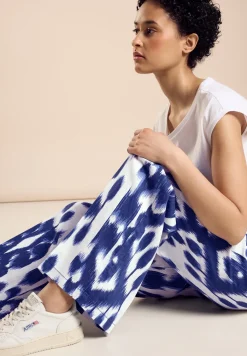 Broek met hoge taille