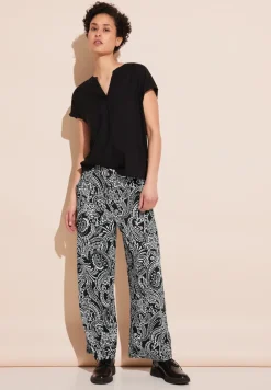 Broek met hoge taille