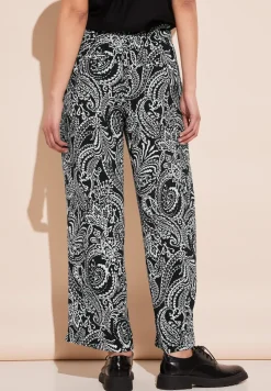 Broek met hoge taille