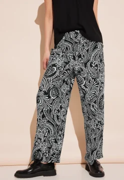 Broek met hoge taille