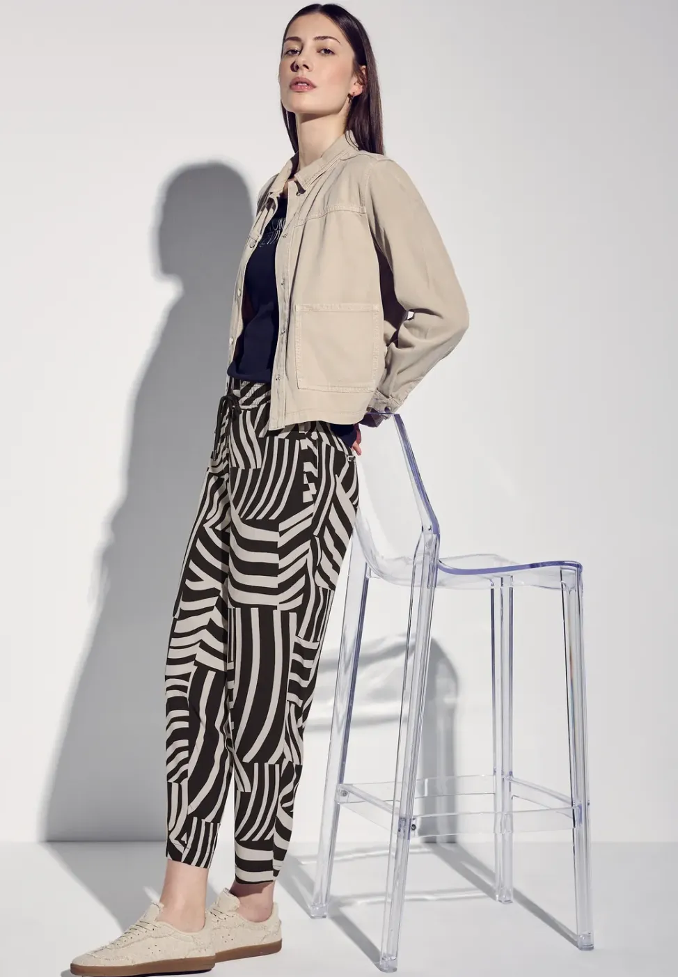 Broek met patroon