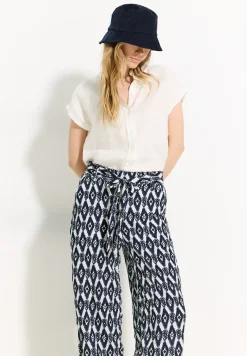 Broek met print