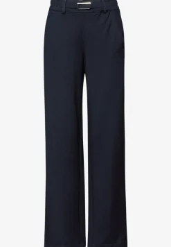 Broek met rechte pijpen en details