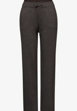 Broek met rechte pijpen en tape