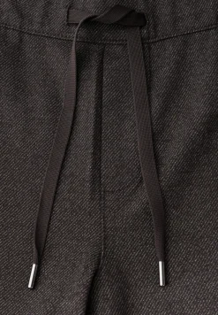 Broek met rechte pijpen en tape