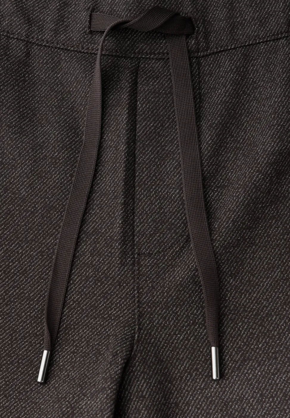 Broek met rechte pijpen en tape