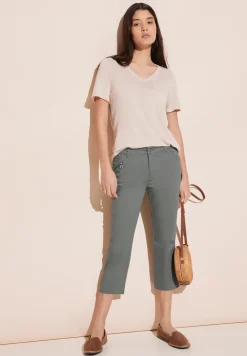3/-broek met rits
