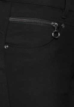 Broek met ritsdetails