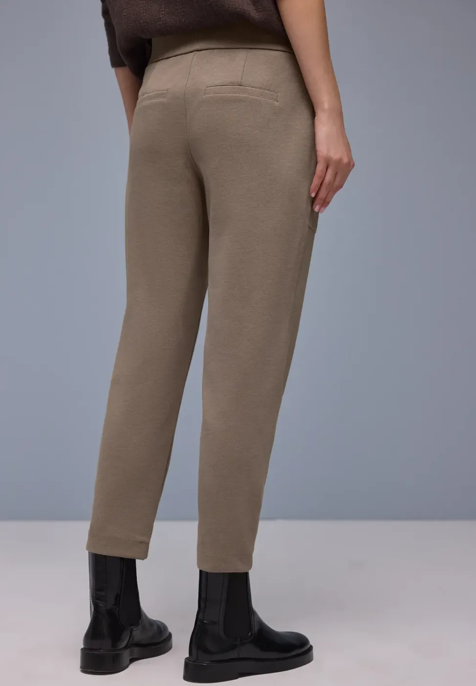 Broek met smalle pijpen