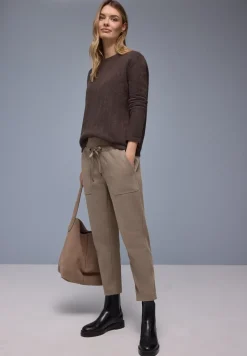 Broek met smalle pijpen