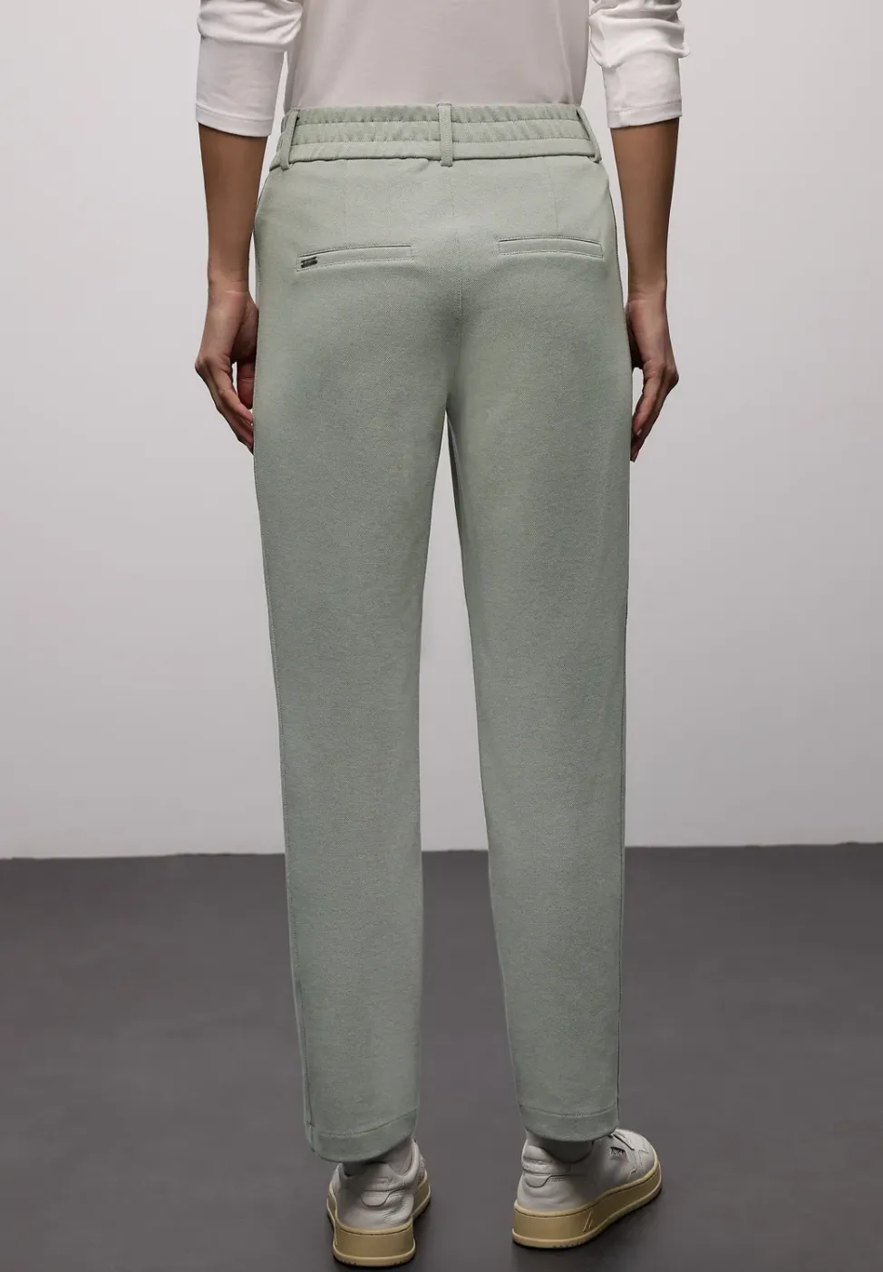 Broek met smalle pijpen