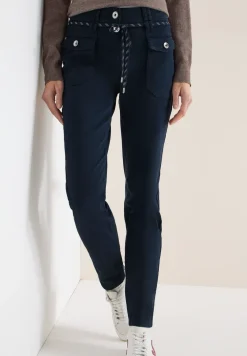 Broek met smalle pijpen