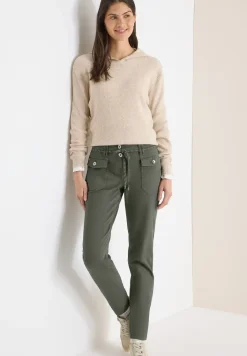 Broek met smalle pijpen