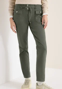 Broek met smalle pijpen