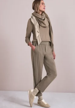 Broek met smalle pijpen