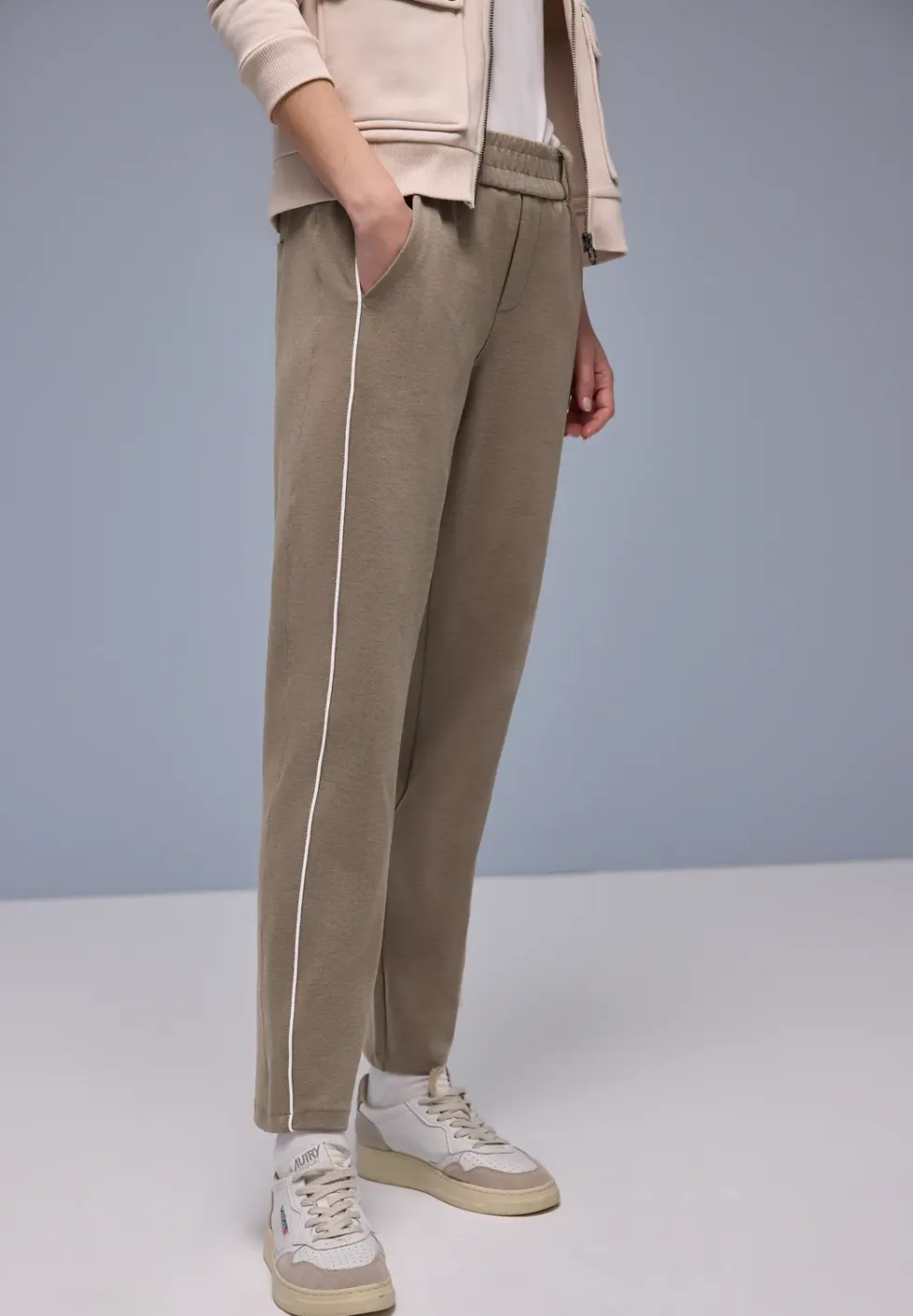 Broek met smalle pijpen