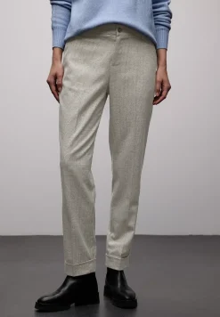 Broek met smalle pijpen