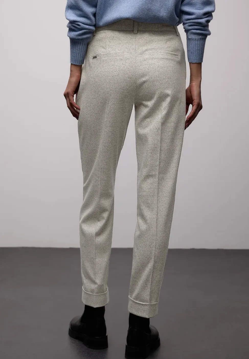 Broek met smalle pijpen