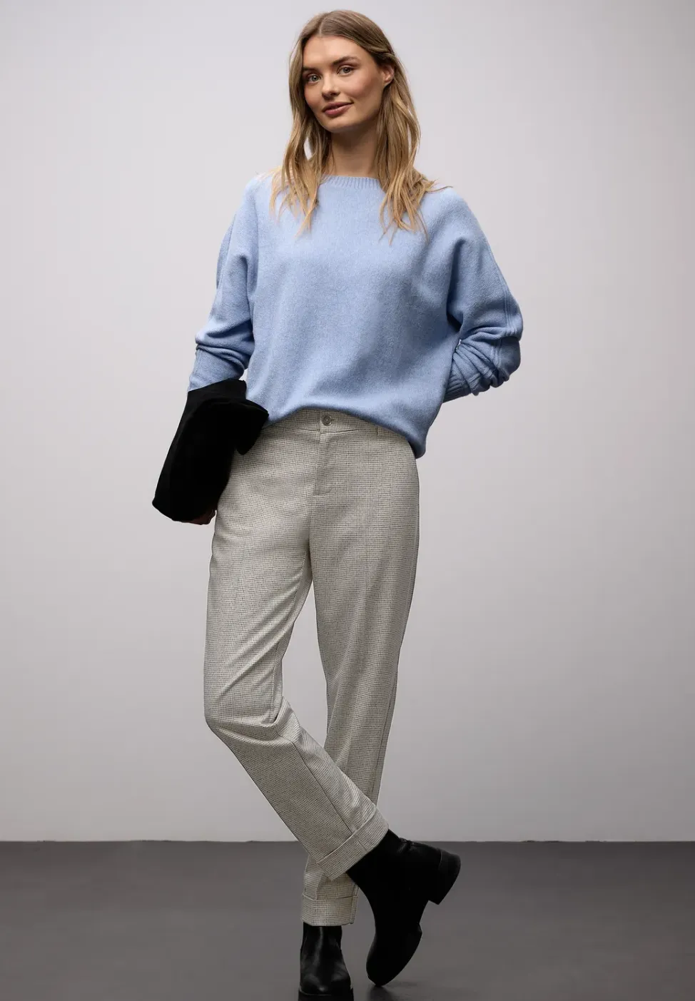 Broek met smalle pijpen