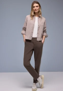 Broek met smalle pijpen