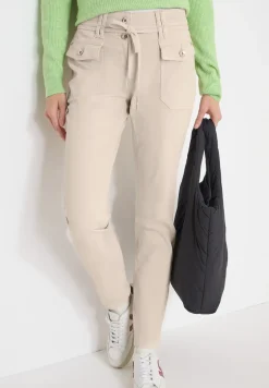 Broek met smalle pijpen