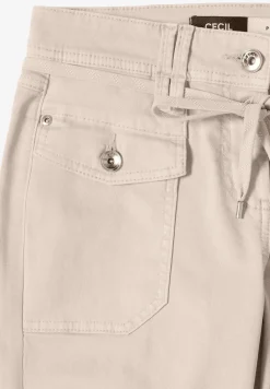 Broek met smalle pijpen