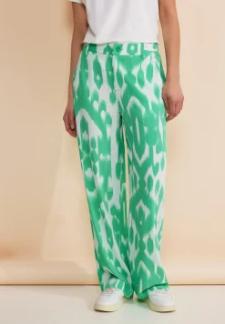 Broek met wijde pijpen