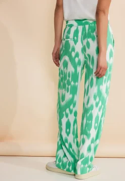Broek met wijde pijpen