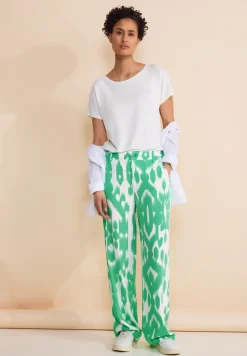 Broek met wijde pijpen