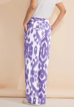 Broek met wijde pijpen