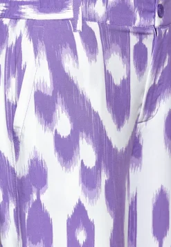 Broek met wijde pijpen