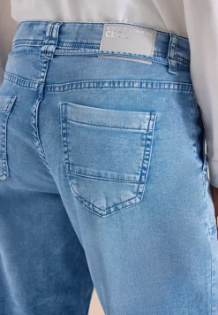Broek met wijde pijpen en Loose Fit
