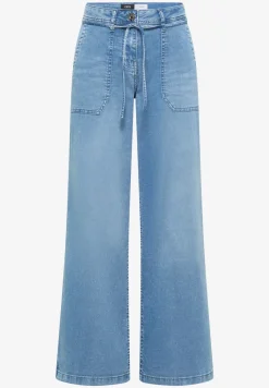 Broek met wijde pijpen en Loose Fit