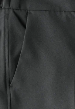 Broek met wijde pijpen in keperstof