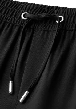 Broek met wijde pijpen in keperstof