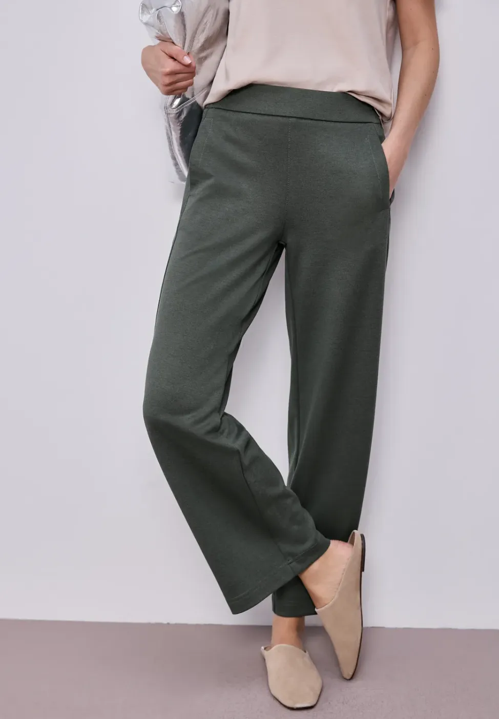 Broeken met wijde pijpen