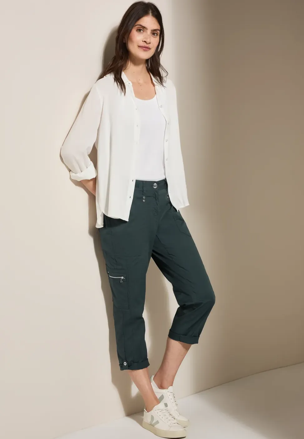 7/8 broek in cargolook