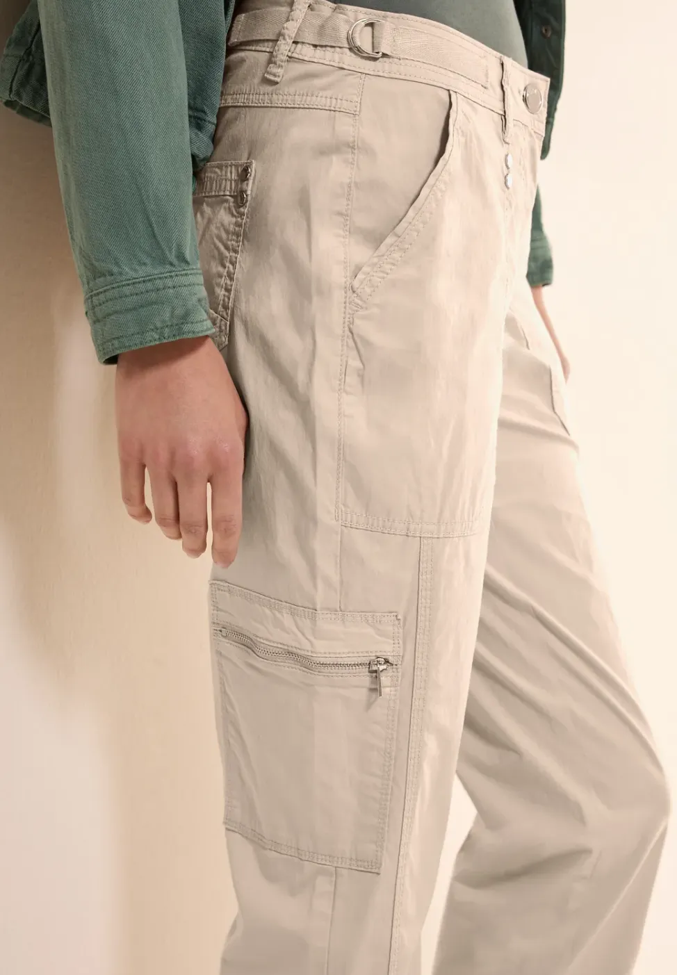 7/8 broek in cargolook